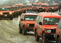 OSCE vehicles