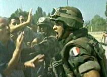 French peacekeeper