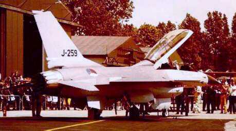 J-259 on display near hangar 3 J-259 on display near hangar 3